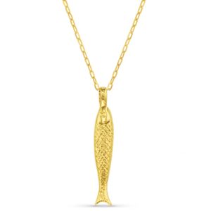 Hovedbilde Smykke Textured Fish Charm