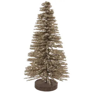 Hovedbilde Champagne glittertre 42cm