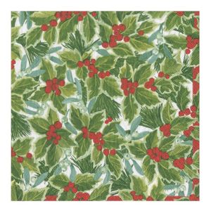 Hovedbilde Servietter Holly and Mistletoe - lunsj