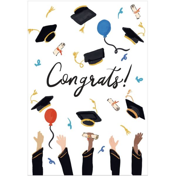 Kort - Congrats & hats