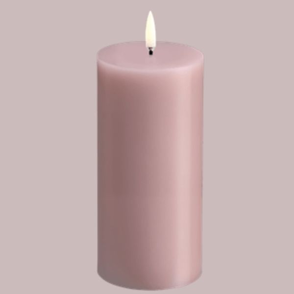 Kubbelys rustikk rose powder 7,8*15 cm Uyuni