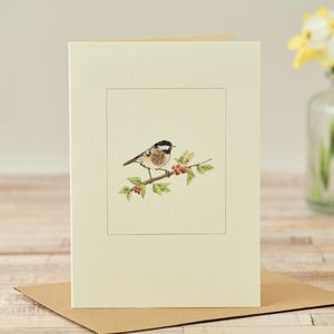 Hovedbilde Kort `Coal tit' 10*15 cm