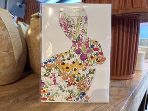 Hovedbilde Kort -Spring Flowers Bunny