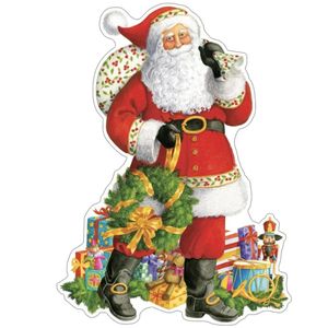 Hovedbilde Gavelapper Jolly St. Nick 4 stk