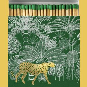 Hovedbilde Fyrstikker Green Cheetah in Jungle