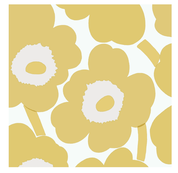 Marimekko Unikko Gold  (Lunsj)