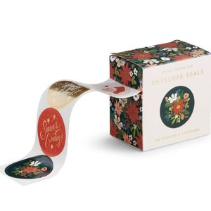 Hovedbilde Klistermerker Holiday til konvolutter 250stk.