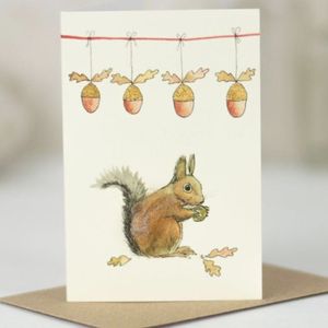 Hovedbilde Lite kort `Squirrel&acute; 9*6 cm