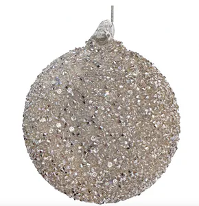 Hovedbilde Shishi julekule glassperler 10cm (63748)
