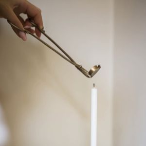 Hovedbilde Lysklype i messingfinish 20cm