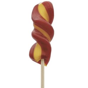 Hovedbilde Slikkepinne spiral jordb&aelig;r/hylleblomst 50gr