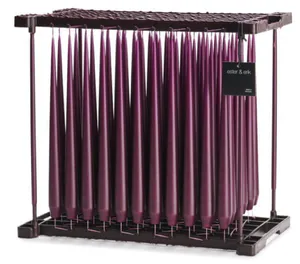Hovedbilde Dark Plum 1 stk kronelys 32cm (46/2) Ester & Erik ...